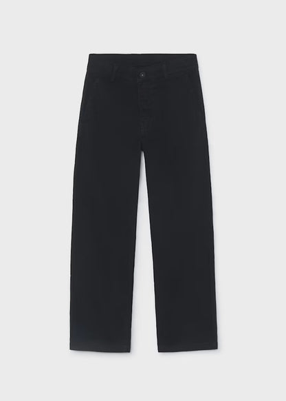 MAYORAL KIDS SMART WIDE LEG CHINO PANTS