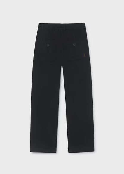 MAYORAL KIDS SMART WIDE LEG CHINO PANTS