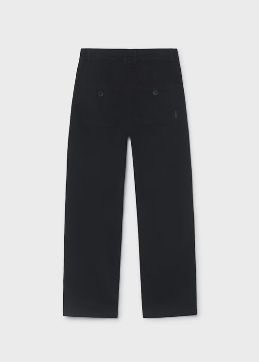 MAYORAL KIDS SMART WIDE LEG CHINO PANTS