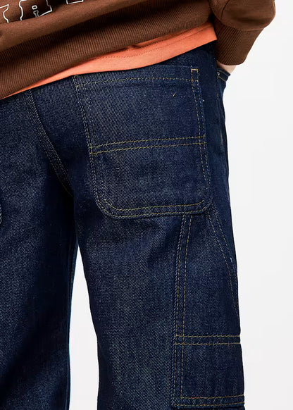 MAYORAL KIDS LOOSE FIT DENIM PANTS