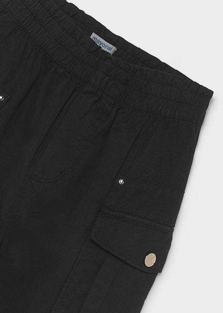 MAYORAL GIRLS ELASTIC TWILL PANTS