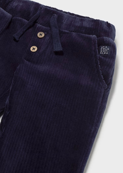 MAYORAL KIDS SOFT MICROCORDUROY PANTS