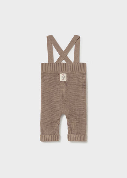 MAYORAL KIDS KNITTED PANTS WITH SUSPENDERS
