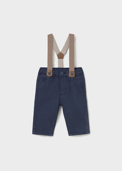 MAYORAL KIDS SUSPENDERS PANTS