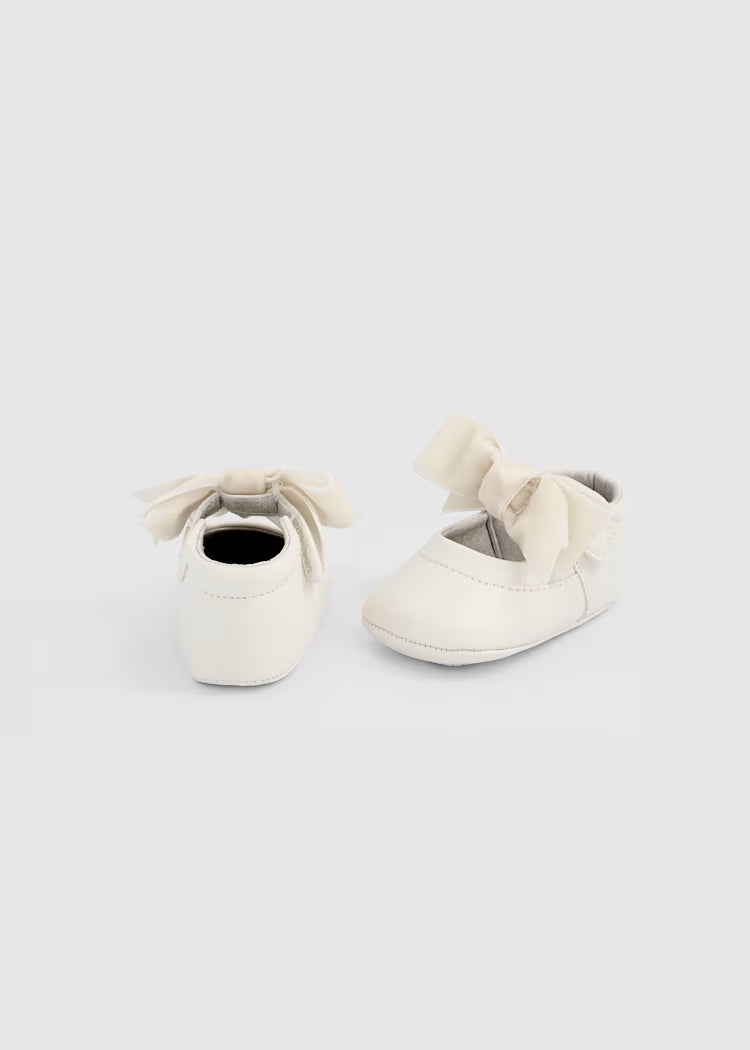 MAYORAL BABY GIRL BOW BUCKLE SHOES