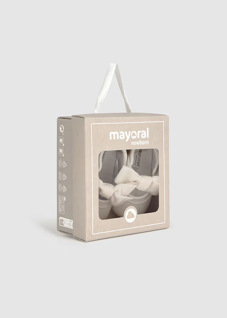 MAYORAL BABY GIRL BOW BUCKLE SHOES