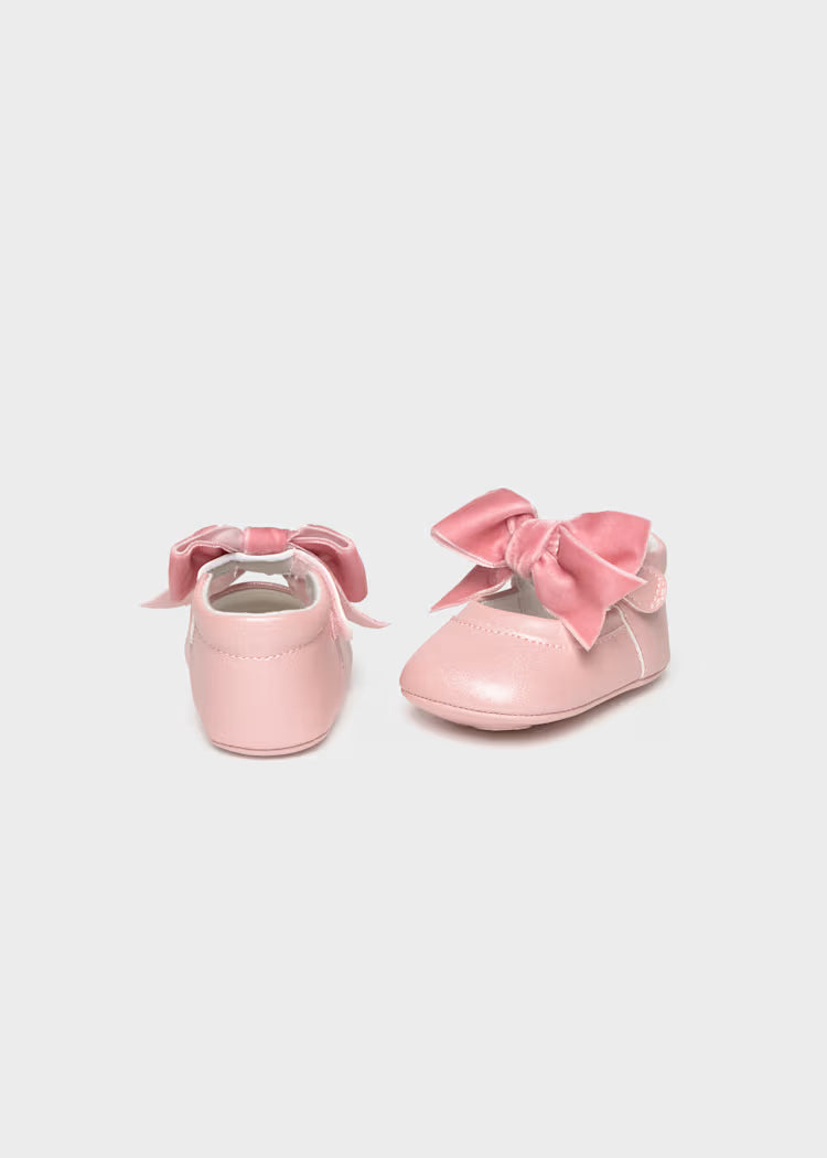 MAYORAL NEWBORN KIDS FIRST STEPS BOW BUCKLE SHOES