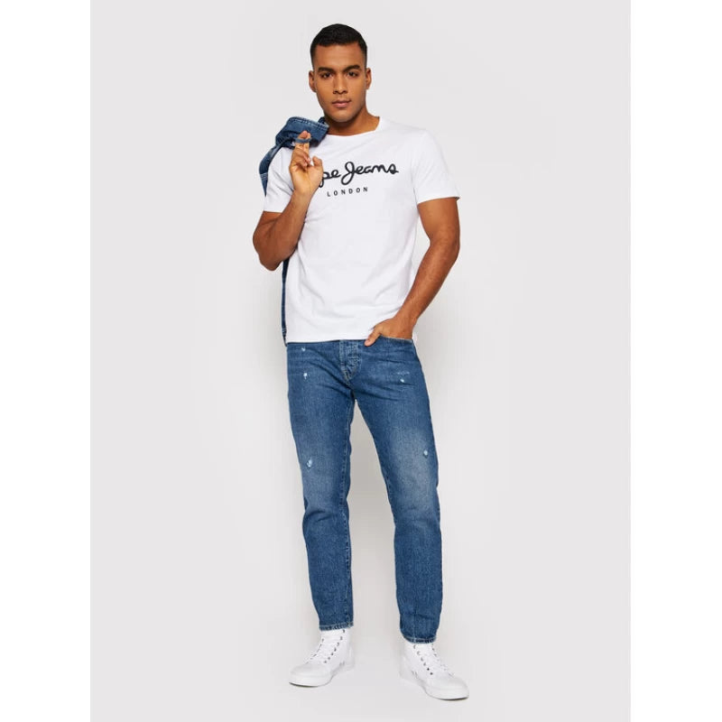 PEPE JEANS ORIGINAL STRETCH N LOGO T SHIRT