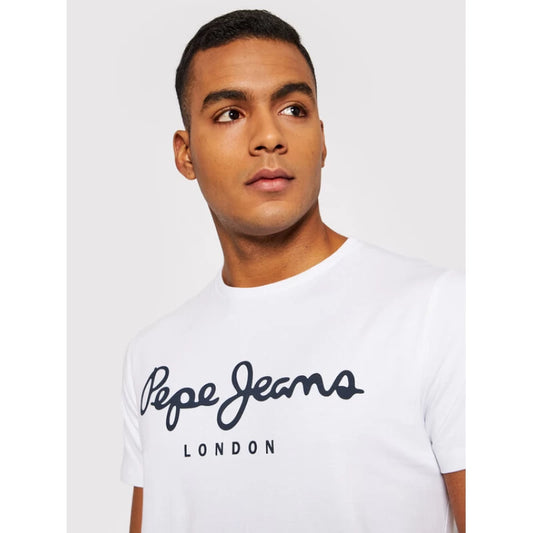 PEPE JEANS ORIGINAL STRETCH N LOGO T SHIRT