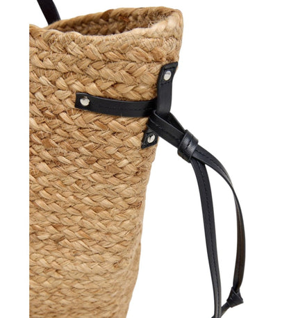 PEPE JEANS WOMAN SHOPPER BAG IN JUTE