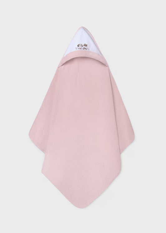 MAYORAL NEWBORN BABY HOODED TOWEL