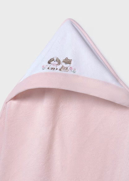 MAYORAL NEWBORN BABY HOODED TOWEL