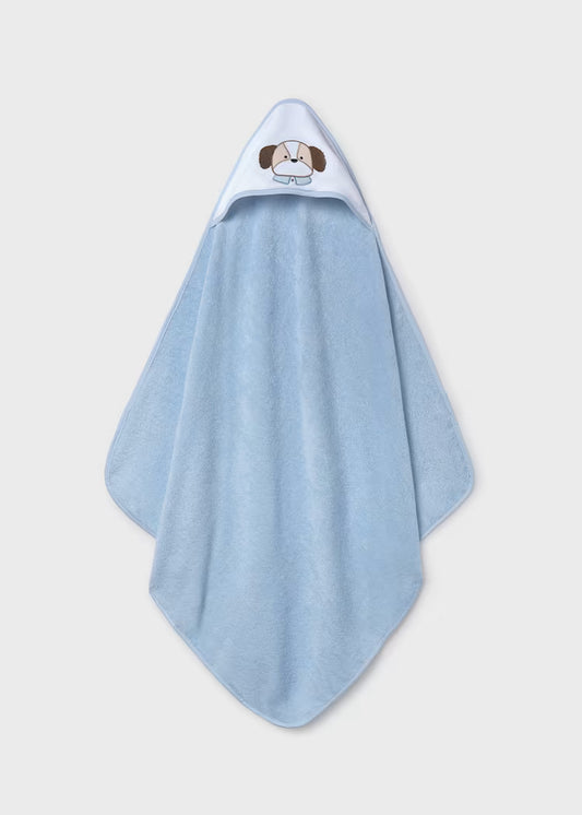 MAYORAL NEWBORN BABY HOODED TOWEL