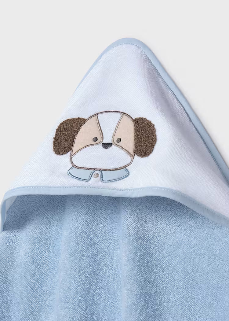 MAYORAL NEWBORN BABY HOODED TOWEL