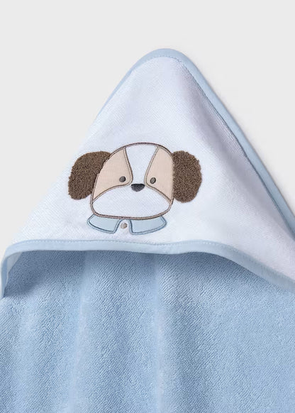 MAYORAL NEWBORN BABY HOODED TOWEL