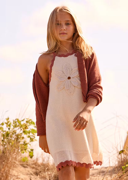 MAYORAL GIRLS KNITTED DRESS