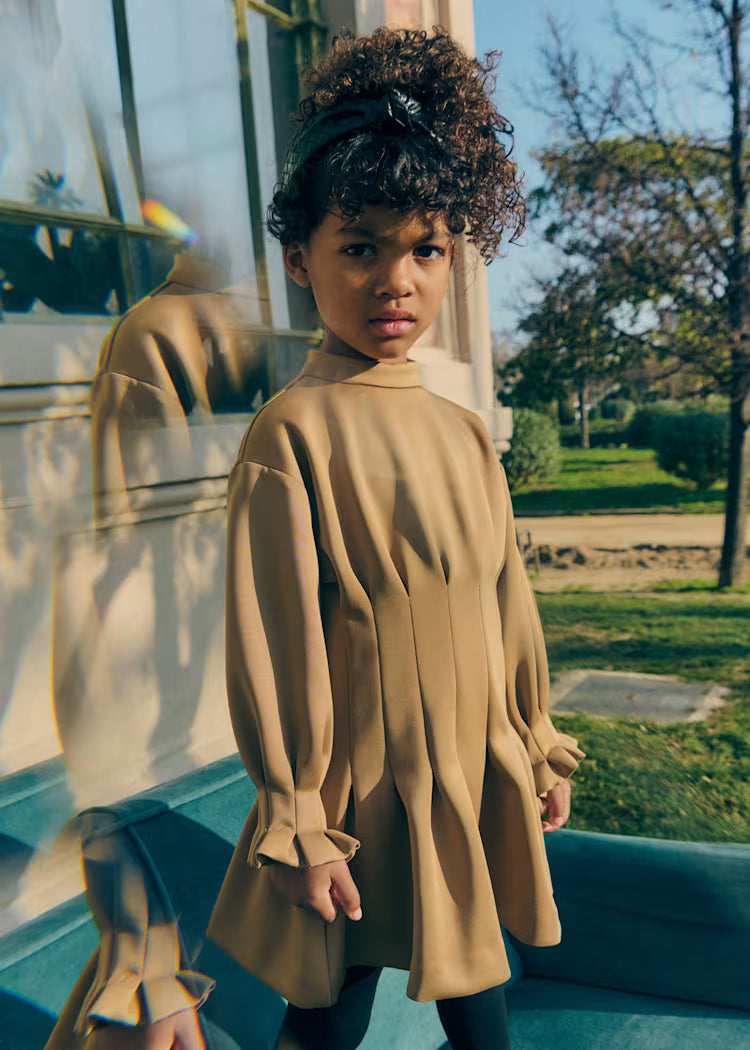 ABEL & LULA MOCK NECK DRESS