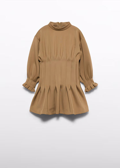 ABEL & LULA MOCK NECK DRESS