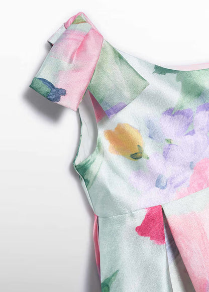 _MAYORAL GIRLS MIKADO FLOWER DRESS