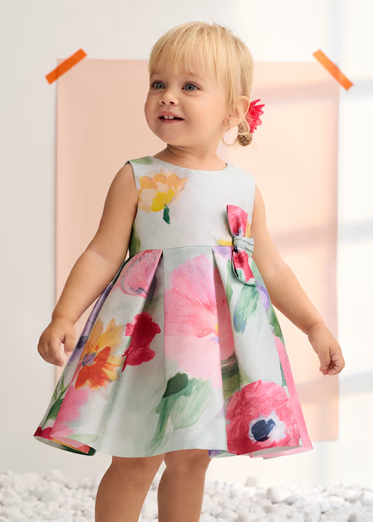 _ABEL & LULA FLORAL MIKADO DRESS