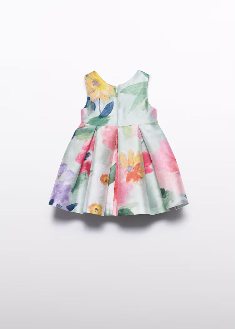 _ABEL & LULA FLORAL MIKADO DRESS