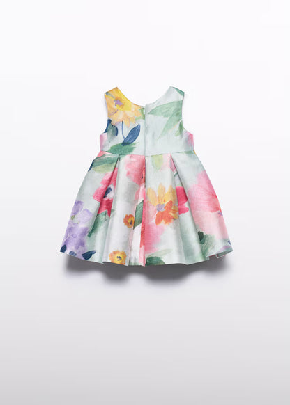 _ABEL & LULA FLORAL MIKADO DRESS