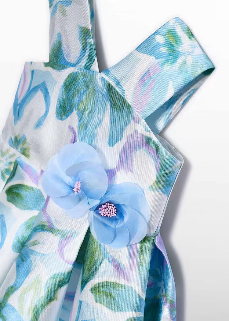 _ABEL & LULA STAMP MIKADO DRESS