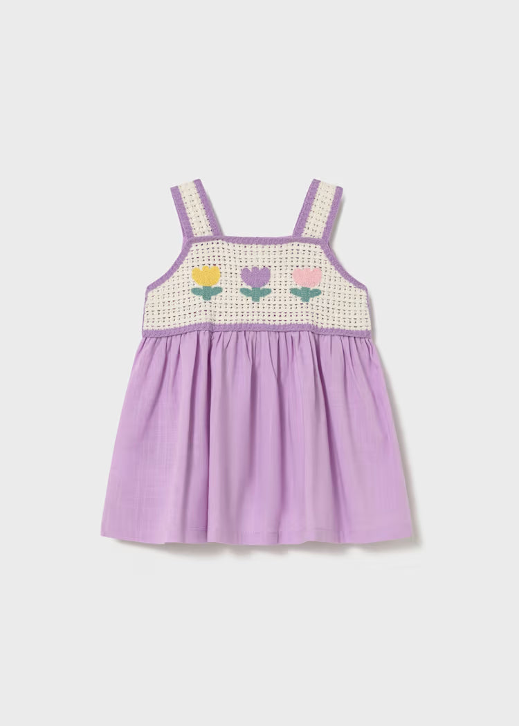 MAYORAL GIRLS CROCHET DRESS