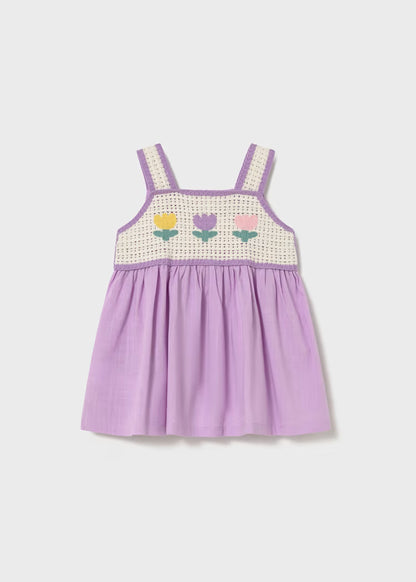 MAYORAL GIRLS CROCHET DRESS