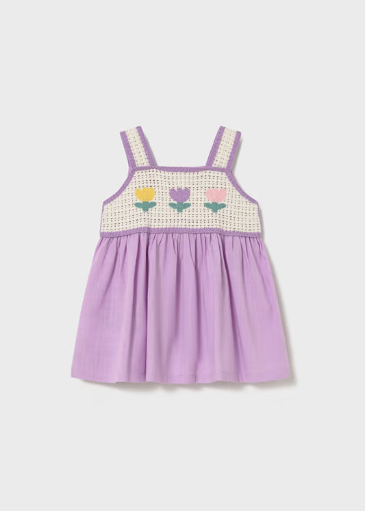 MAYORAL GIRLS CROCHET DRESS