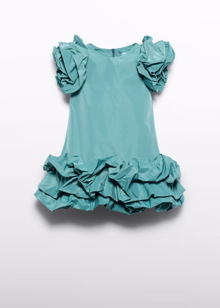 MAYORA; ABEL&LULA GIRLS TAFFETA DRESS