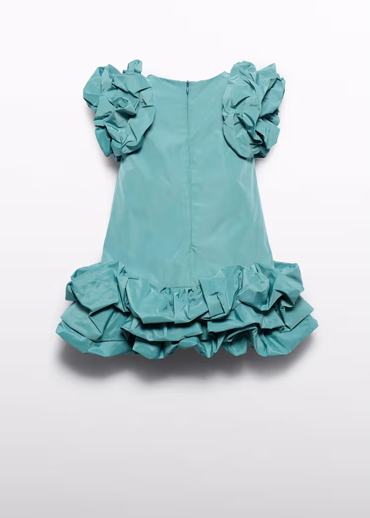 MAYORA; ABEL&LULA GIRLS TAFFETA DRESS