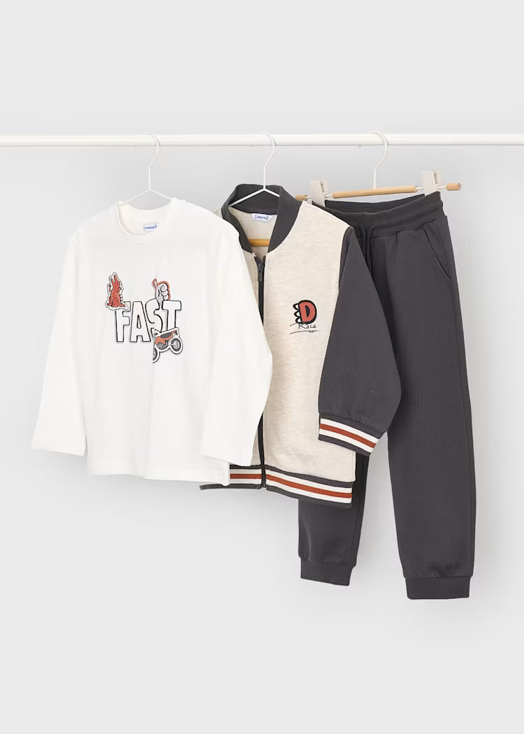 MAYORAL KIDS 3 PIECES SET TRACKSUIT