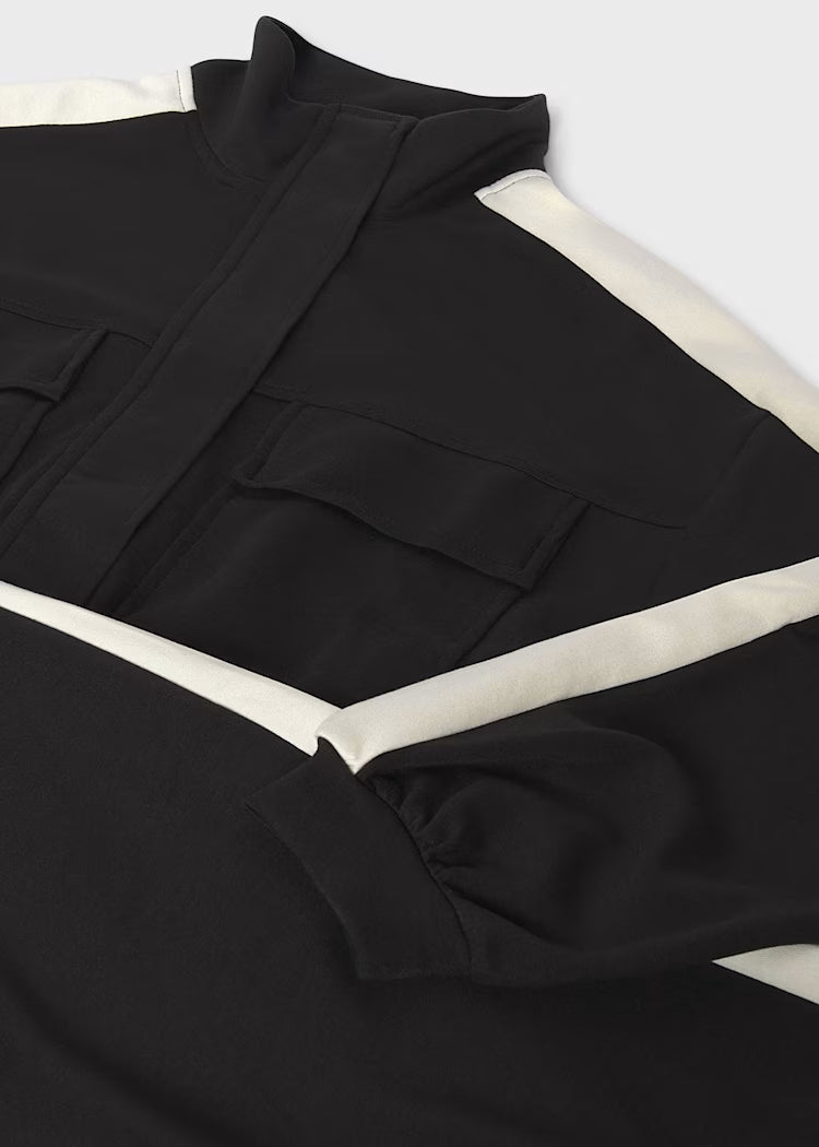 MAYORAL GIRLS INTERLOCK BANDS TRACKSUIT