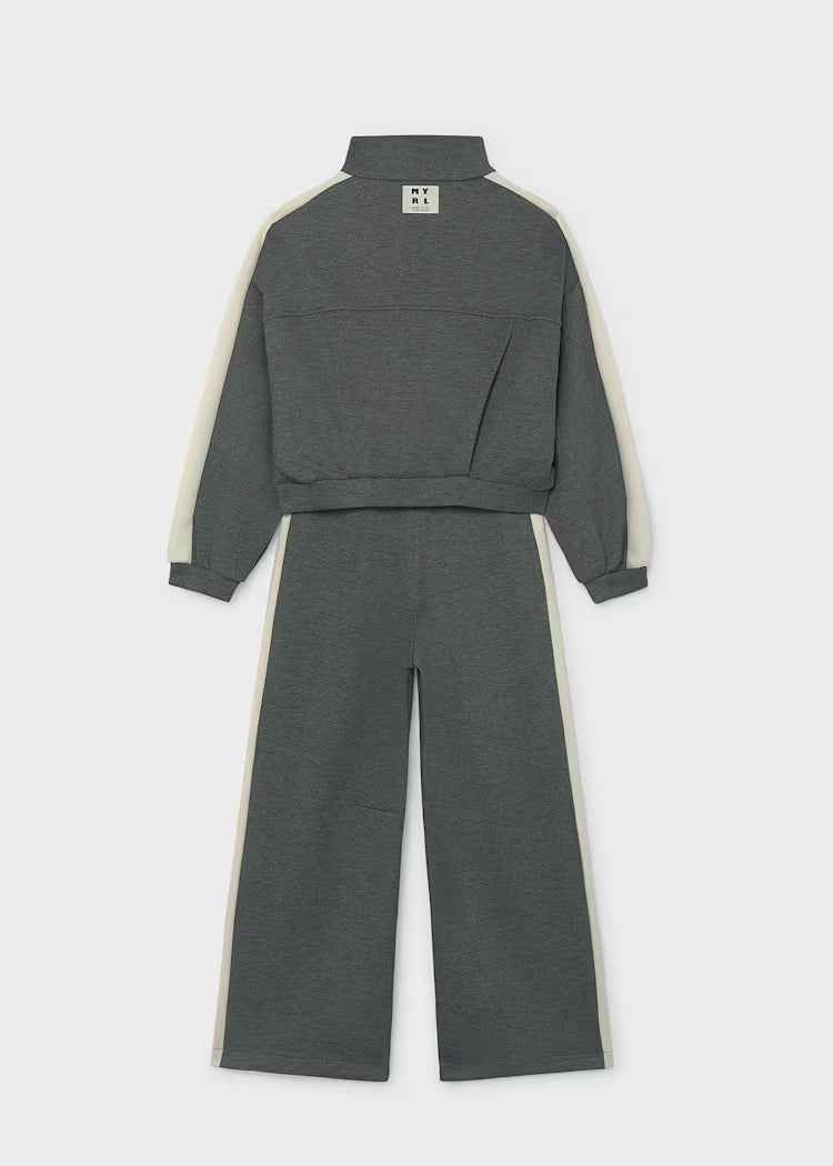 MAYORAL KIDS INTERLOCK BANDS TRACKSUIT