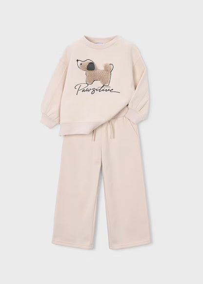 MAYORAL DOG APPLIQUE TRACKSUIT