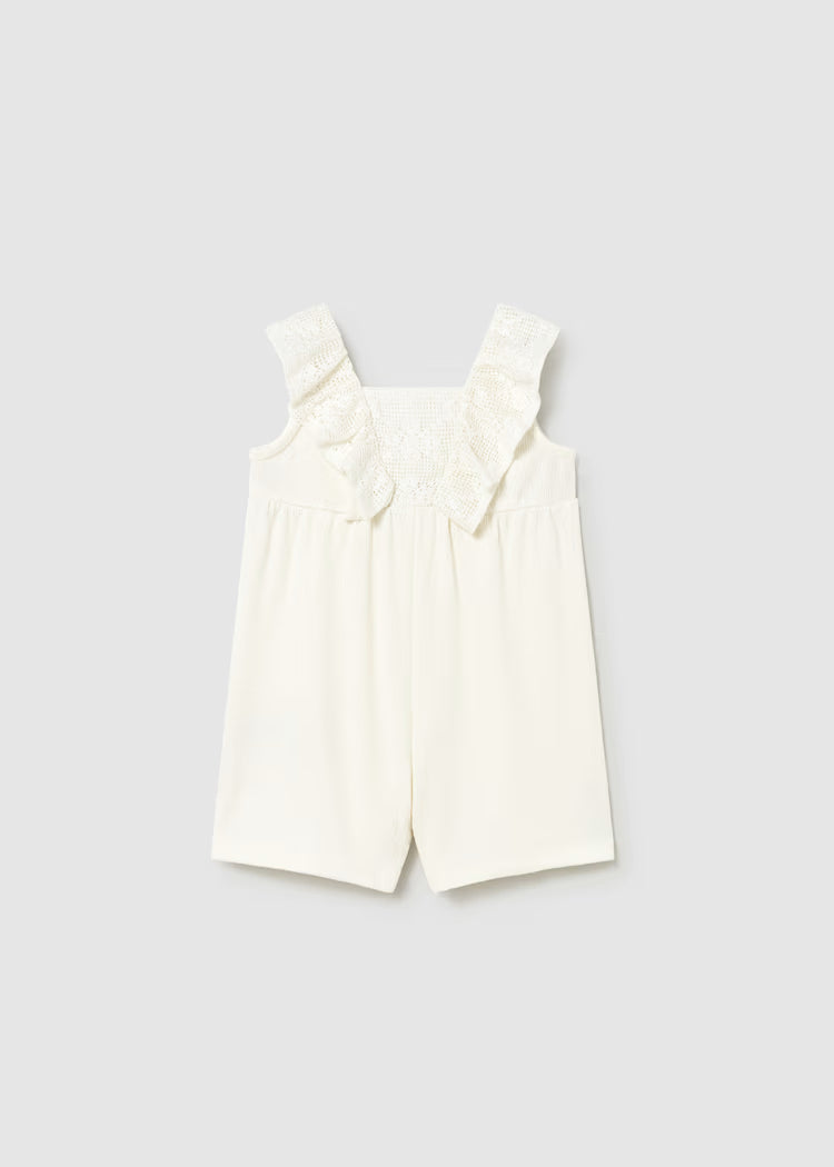 MAYORAL GIRLS LACE JUMPSUIT