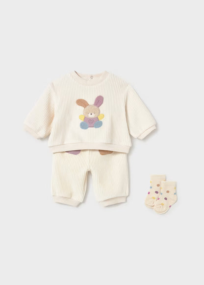 MAYORAL KIDS SET SWEATSHIRT & PANTS WITH SOCKS