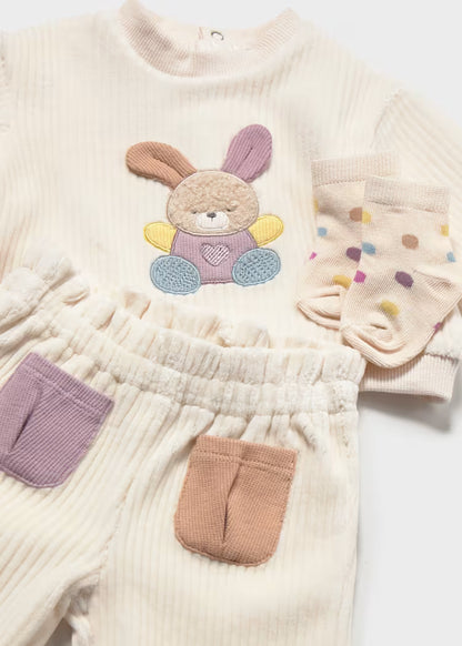 MAYORAL KIDS SET SWEATSHIRT & PANTS WITH SOCKS