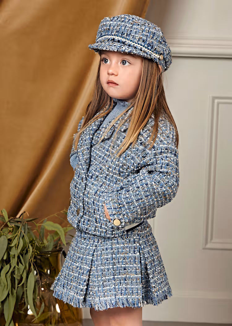 MAYORAL ABEL&LULA GIRLS TWEED SKIRT