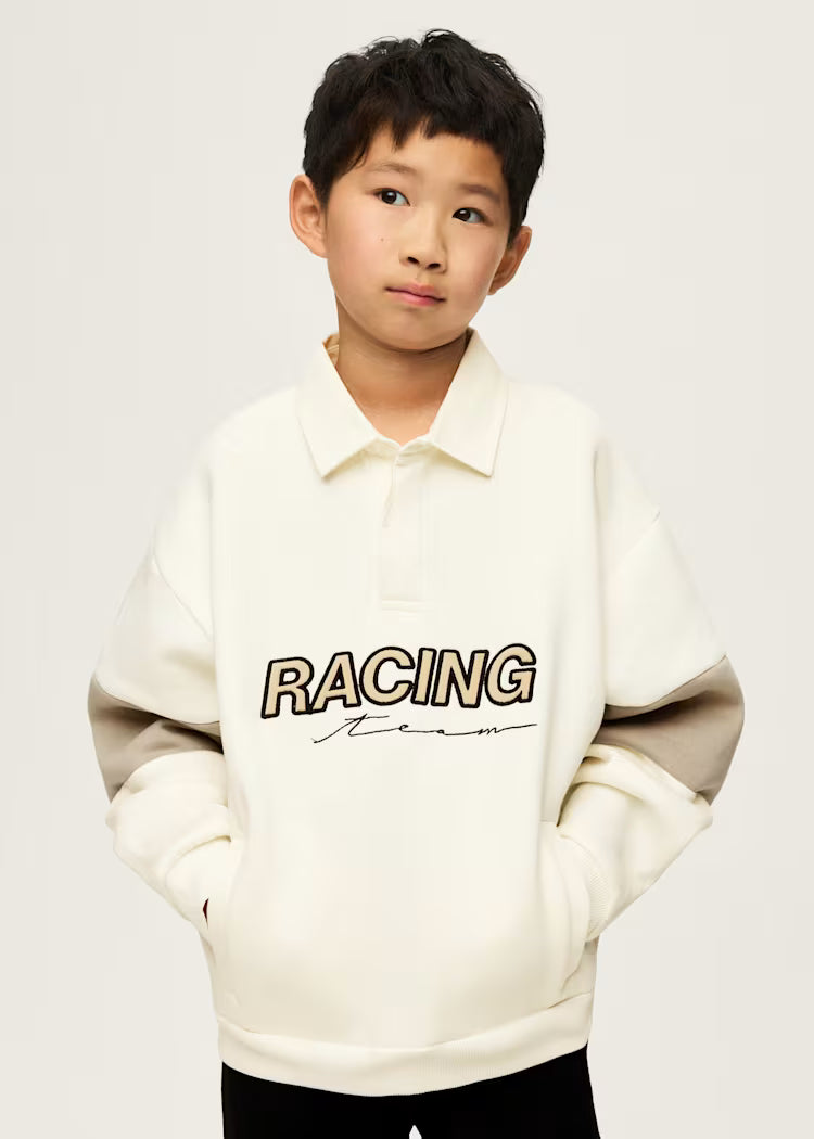 MAYORAL KIDS HALF ZIP SWEATSHIRT