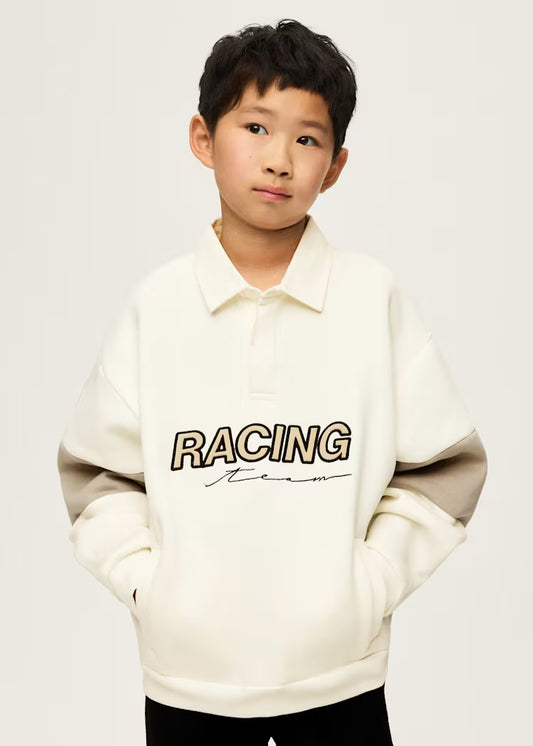 MAYORAL KIDS HALF ZIP SWEATSHIRT