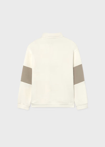 MAYORAL KIDS HALF ZIP SWEATSHIRT