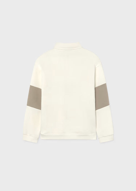 MAYORAL KIDS HALF ZIP SWEATSHIRT
