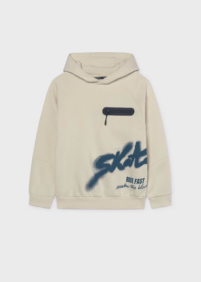 MAYORAL KIDS SKATE SPRAY RELAXED HOODIE