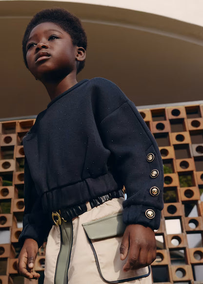 MAYORAL ABEL&LULA GIRLS STRASS FOOTER