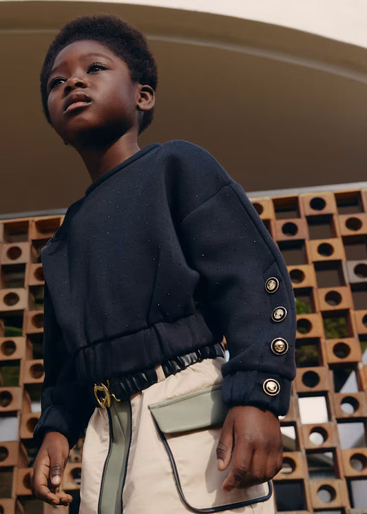 MAYORAL ABEL&LULA GIRLS STRASS FOOTER