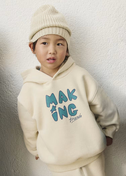 MAYORAL KIDS MAKING FRIENDS HOODIE