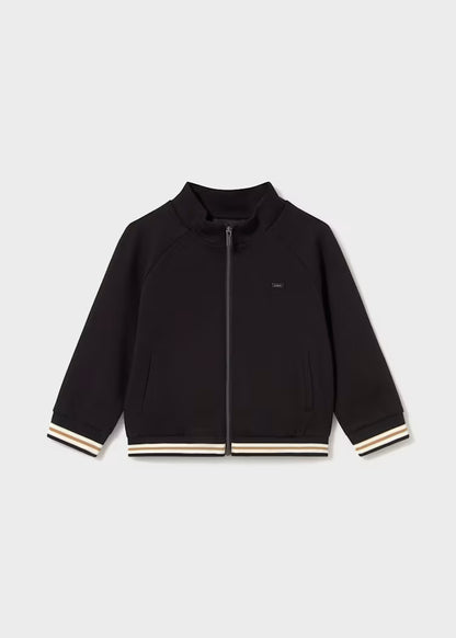 MAYORAL KIDS CONTRAST ZIPPER SWEATSHIRT