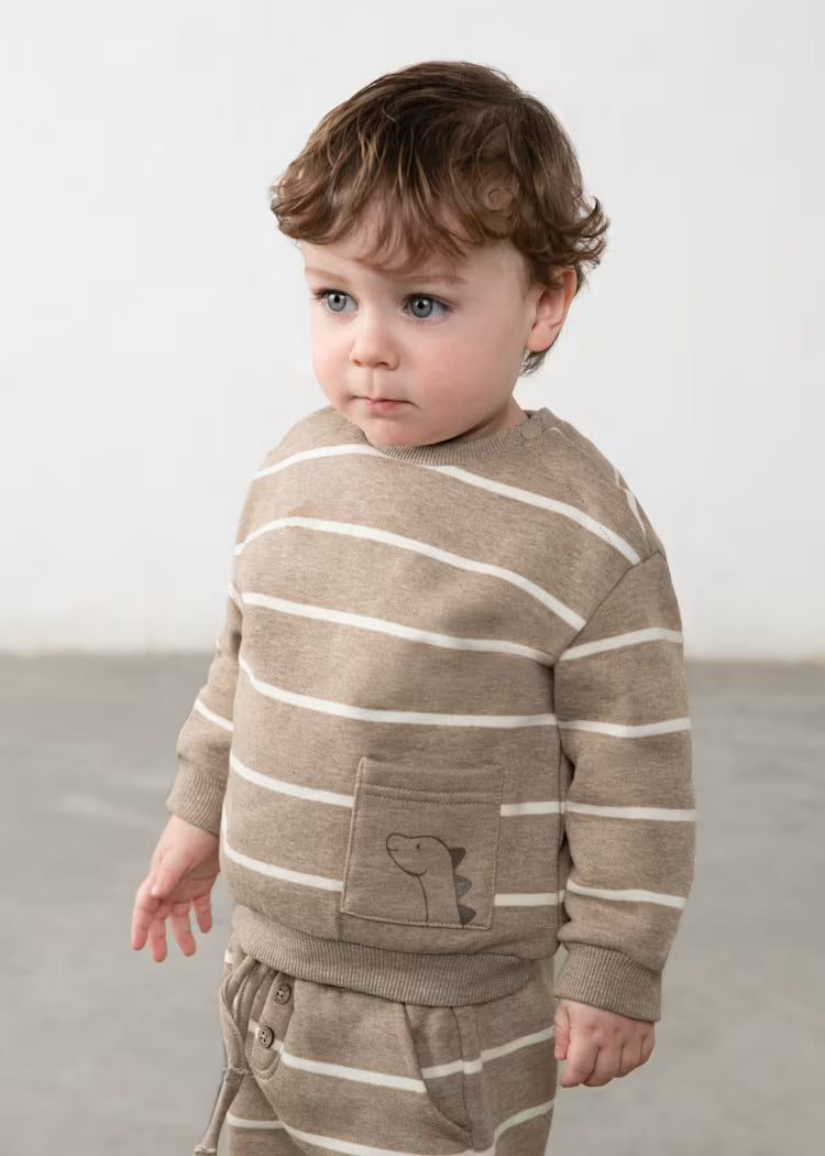 MAYORAL KIDS STRIPED SWEATSHIRT